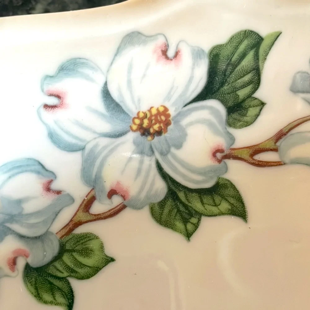 Vintage Syracuse China DOGWOOD Restaurant OVAL‎ SERVING PLATTER